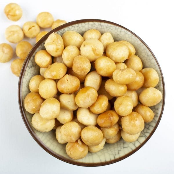 gebrande macadamia's