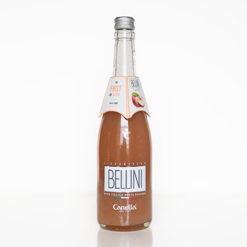 Bellini Canella Peach Frisse Zomer Cocktail